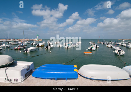 La jolie station balnéaire de La Rochelle, Île de Ré, Charente-Maritime, Poitou-Charentes, France. Banque D'Images