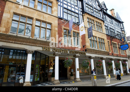 Le Chester Grosvenor Hotel Foregate Street Chester UK Banque D'Images