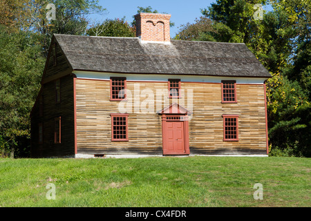 Le capitaine William Smith House Minute Man National Historical Park Lincoln, Massachusetts USA Banque D'Images