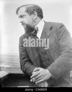 Claude Debussy, Claude-Achille Debussy, compositeur français. Banque D'Images