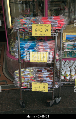 Rock Candy, Llandudno, au nord du Pays de Galles, Pays de Galles, comté de Conwy, Royaume-Uni Banque D'Images