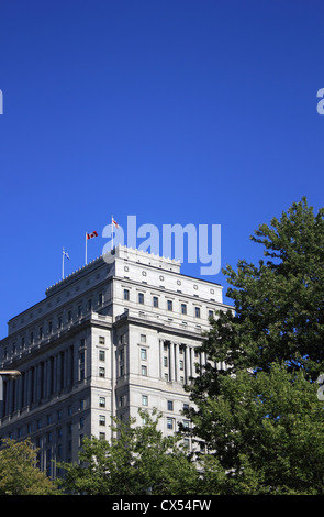 Canada, Québec, Montréal, édifice Sun Life Banque D'Images