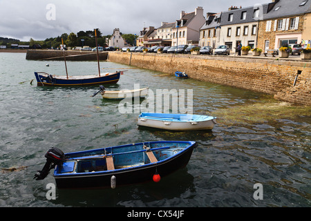 Le port du fret, Finistère, Bretagne, France Banque D'Images