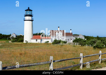 Highland Lighthouse Cape Cod, Cape Cod National Seashore, North Truro, Cape Cod, Massachusetts, USA Banque D'Images