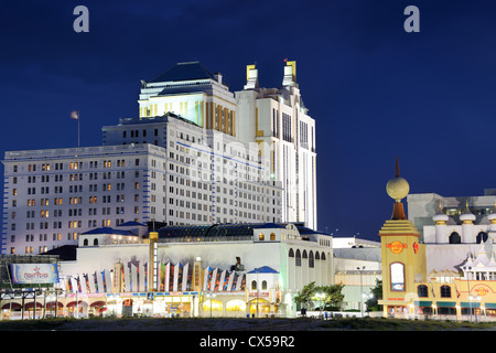 Les casinos à Atlantic City, New Jersey, USA. Banque D'Images