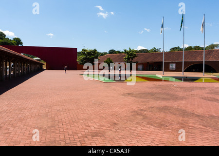 Centre de visiteurs, parc national de l'Iguazu, l'État de Parana, Brésil Banque D'Images