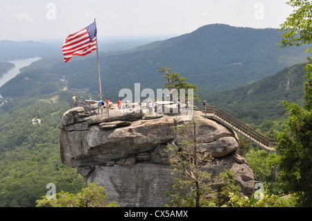 Chimney Rock State Park Banque D'Images