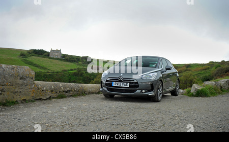 Citroen DS 5 HDI 1606 - manuel de vitesse Banque D'Images