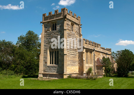 All Saints Church, Weston-on-Avon, dans le Warwickshire, Royaume-Uni Banque D'Images