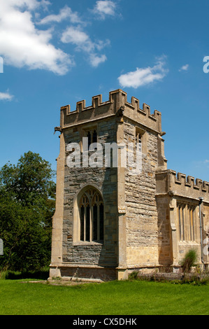 All Saints Church, Weston-on-Avon, dans le Warwickshire, Royaume-Uni Banque D'Images