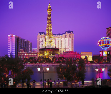 Paris, Hotel and Casino, Las Vegas, Nevada, USA Banque D'Images