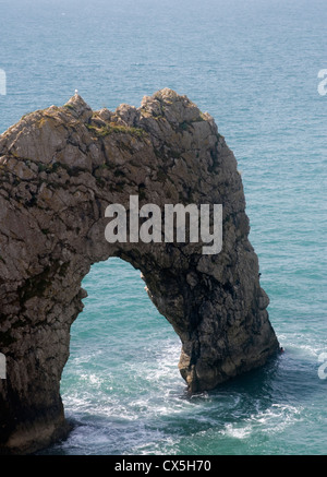 Durdle dor sur la côte jurassique du Dorset Banque D'Images