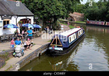 Foxton locks Grand Union canal leicestershire angleterre uk Banque D'Images