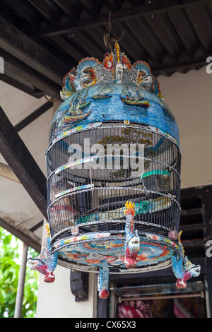 Une cage à oiseaux à Yogyakarta Banque D'Images