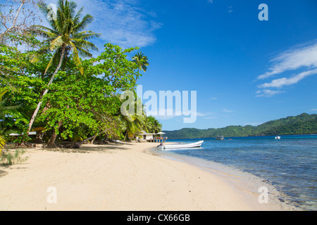 Matangi Private Island Resort, Fiji Banque D'Images