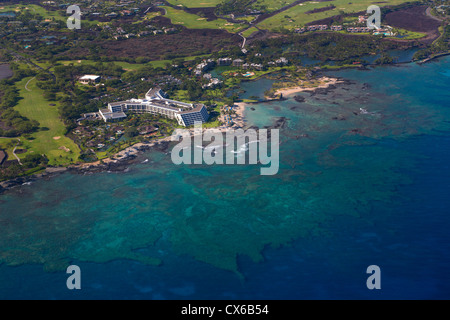 Mauna Lani Resort, North Kohala, Big Island d'Hawaii Banque D'Images