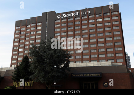 Marriott Hotel Glasgow sur Argyle Street dans le centre-ville, Écosse, Royaume-Uni Banque D'Images