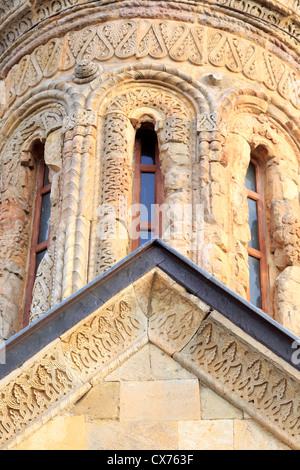 Église médiévale (13ème siècle), la Géorgie, Cugrugasheni Banque D'Images