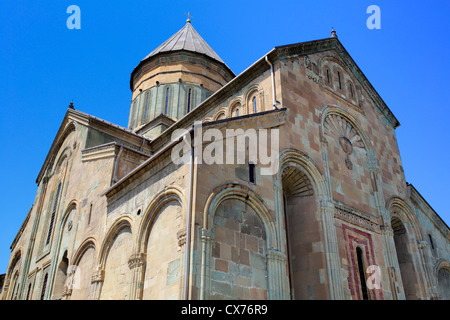 La cathédrale de Svetitskhoveli, Mtskheta, Mtskheta-Mtianeti, Géorgie Banque D'Images