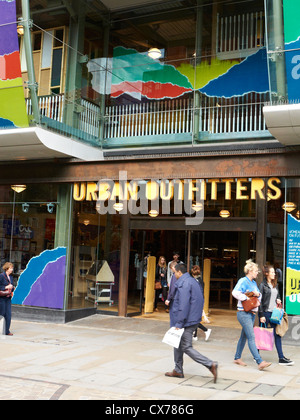 Urban Outfitters store sur Market Street Manchester UK Banque D'Images