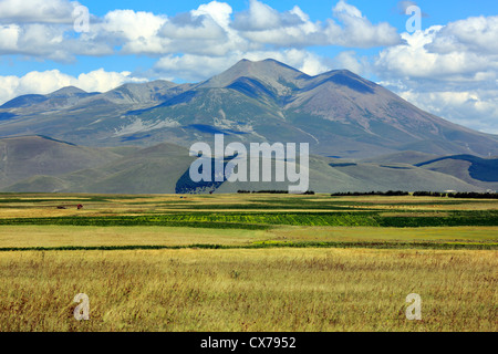 Paysage près de Kumurdo Samtskhe-Javakheti, Géorgie, Banque D'Images