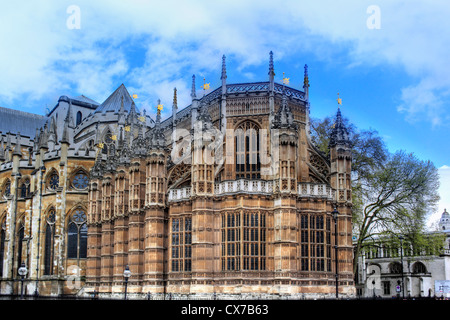 L'Abbaye de Westminster, London, UK Banque D'Images