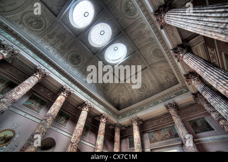 Kedleston Hall, Kedleston, Derbyshire, Royaume-Uni Banque D'Images