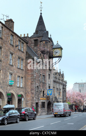 Tolbooth Canongate (1561), Royal Mile, Édimbourg, Écosse, Royaume-Uni Banque D'Images