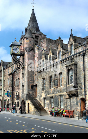 Tolbooth Canongate (1561), Royal Mile, Édimbourg, Écosse, Royaume-Uni Banque D'Images