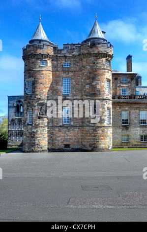 Le palais de Holyrood, Édimbourg, Écosse, Royaume-Uni Banque D'Images