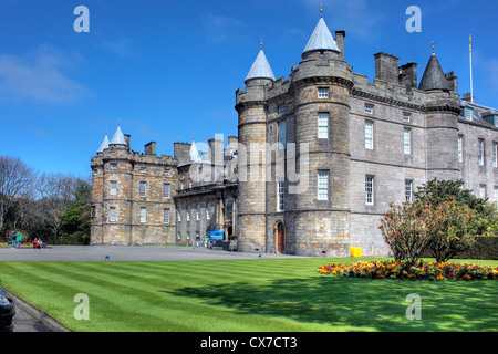 Le palais de Holyrood, Édimbourg, Écosse, Royaume-Uni Banque D'Images