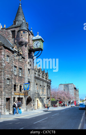 Tolbooth Canongate (1561), Royal Mile, Édimbourg, Écosse, Royaume-Uni Banque D'Images