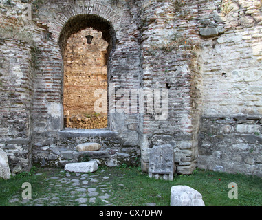 La forteresse d'Elbasan, au centre de l'Albanie Banque D'Images