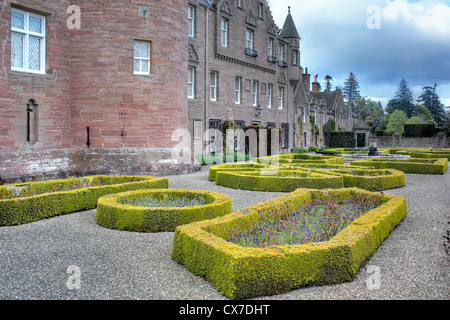 Le Château de Glamis, Angus, Scotland, UK Banque D'Images