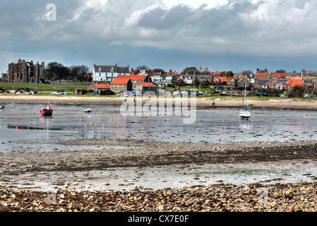 Lindisfarne, Holy Island, Northumberland, Angleterre du Nord-Est, Royaume-Uni Banque D'Images