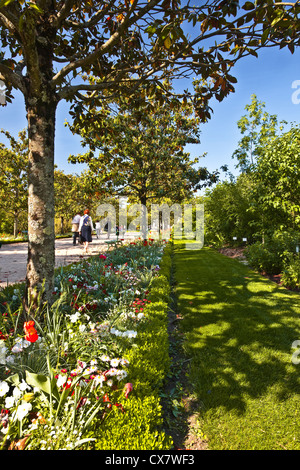 Les jardins botaniqes ou le jardin botanique de Tours, France. Banque D'Images