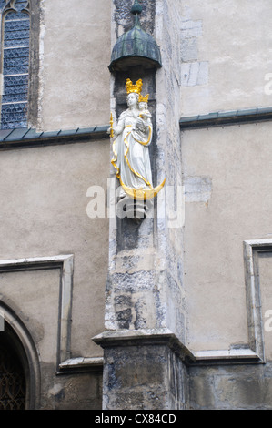 Autriche, Tyrol, Église Paroissiale de Schwaz Banque D'Images