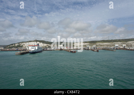 Port de Douvres, Royaume-Uni Banque D'Images