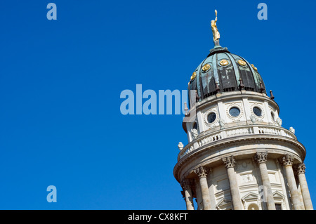 Dôme de la cathédrale française sur la Gendarmenmarkt à Berlin, Allemagne Banque D'Images