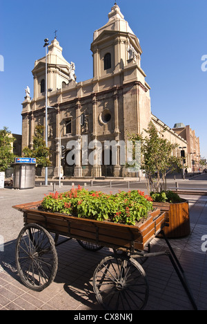 Elk198-1073 Chili, Santiago, Iglesia Santo Domingo Banque D'Images