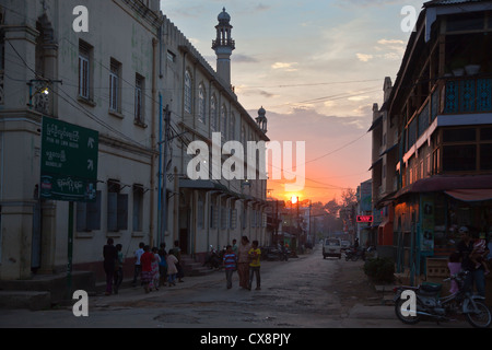 La station de colline de pyin u lwin (MAYMYO est également connu sous le nom de Myanmar - Banque D'Images