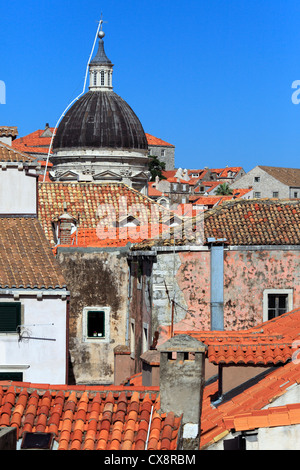 Dubrovnik, Dalmatie, Croatie Banque D'Images