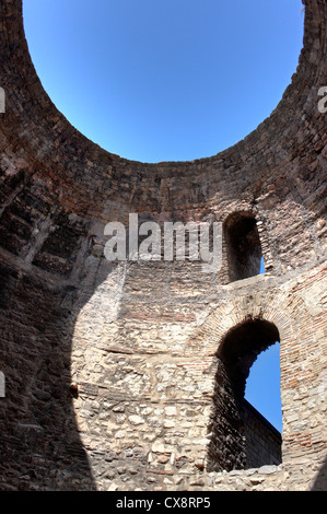 Oculus de Vestibule de Dioclétien, Split, Dalmatie, Croatie Banque D'Images