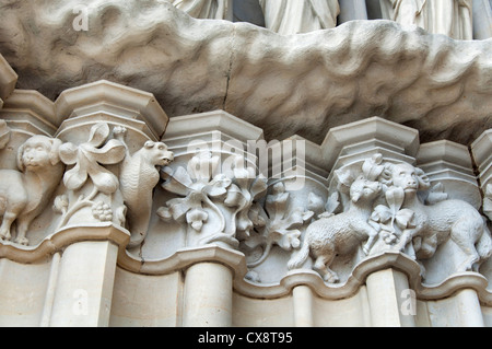 La décoration des églises, Osnabruck, Allemagne Banque D'Images