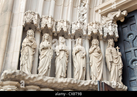 La décoration des églises, Osnabruck, Allemagne Banque D'Images