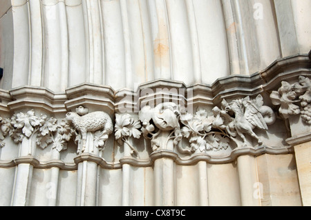 La décoration des églises, Osnabruck, Allemagne Banque D'Images