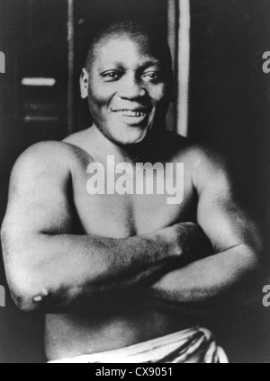 Jack Johnson, Champion de boxe poids lourd, vers 1915 Banque D'Images