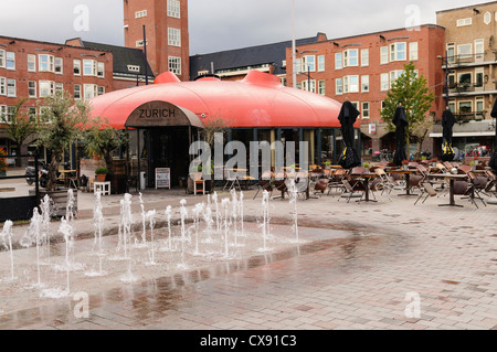 Restaurant Zurich en Mercatorplein, Amsterdam Banque D'Images