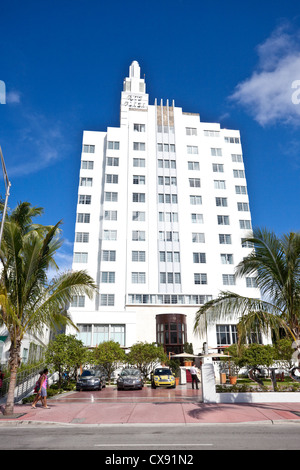 L'hôtel Delano, Collins Avenue, South Beach, Miami Beach, Florida, USA Banque D'Images