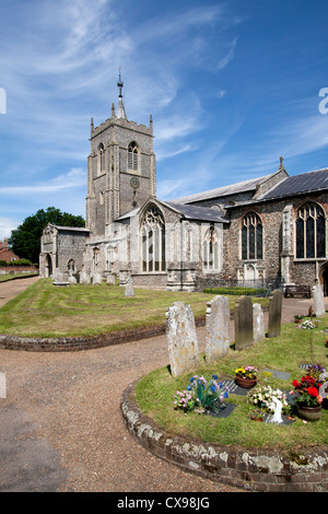 St Michel et tous les Anges Aylsham, Norfolk Banque D'Images